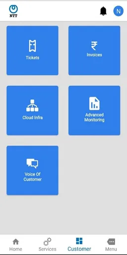 NTT India Mobile App screenshot 3