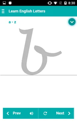Learn English Letters screenshot 3