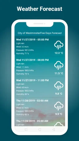 Live Weather Forecast: Weather Radar & Wind Map screenshot 6
