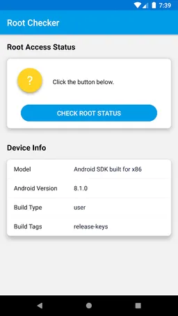 Root Checker - Check if the device has root access screenshot 2