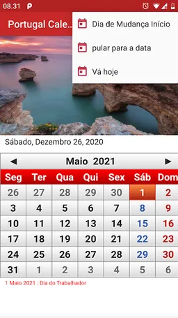 Portugal Calendário 2021 screenshot 3
