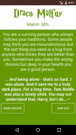 Who are you in Harry Potter? screenshot 19