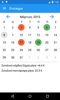 Bet Tracker GR screenshot 1