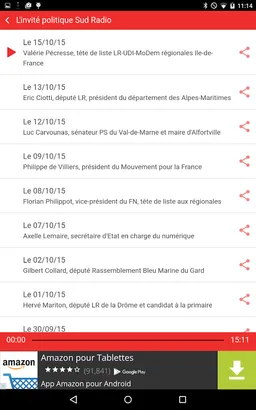 Sud Radio screenshot 5