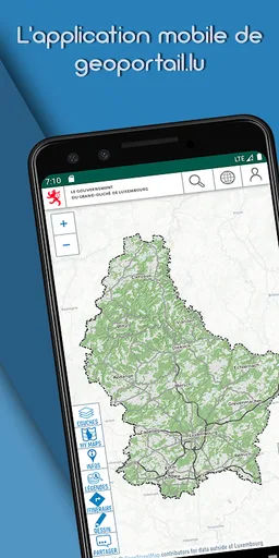 geoportail.lu screenshot 2