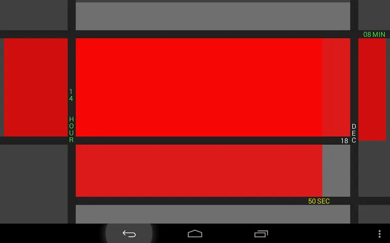 MonDriaNoid Free LWP Clock screenshot 8