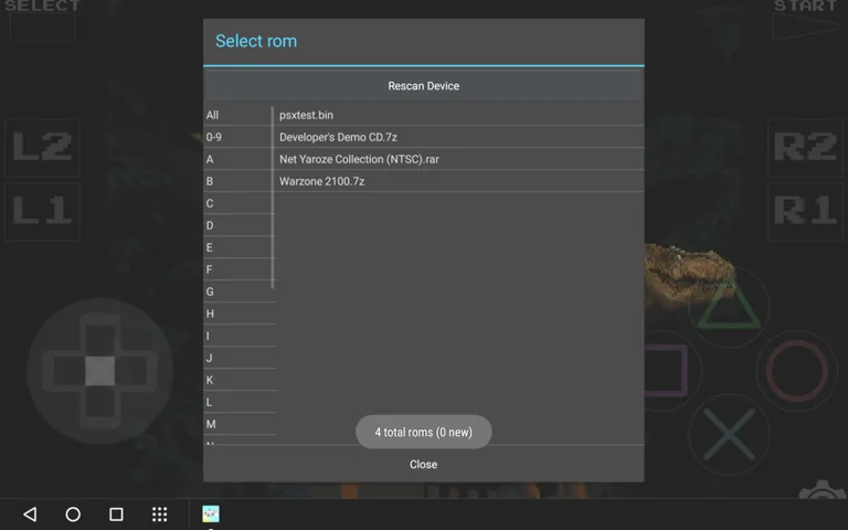 EmuPSX XL screenshot 1