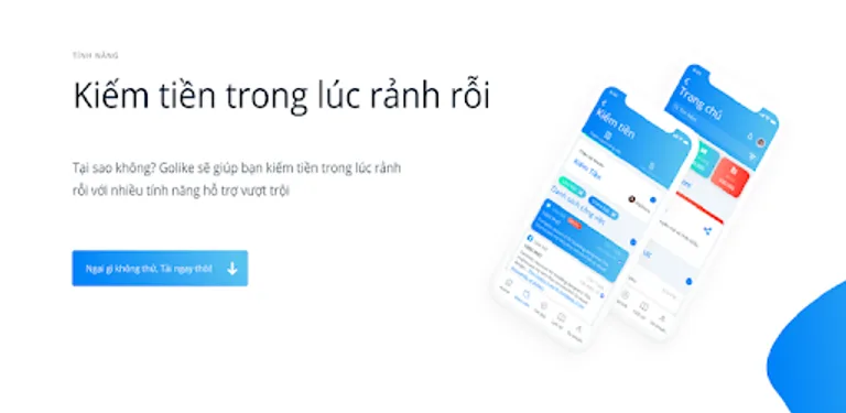 Golike - Kiếm Tiền Online Từ MXH cover image