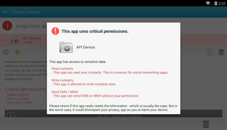Droid Optimizer screenshot 3