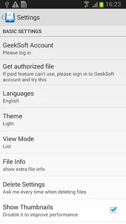 File Expert screenshot 2