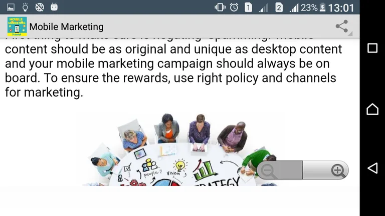 Guide to Mobile Marketing screenshot 6