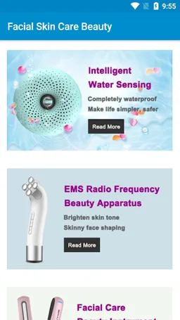 Facial Skin Care Beauty screenshot 2