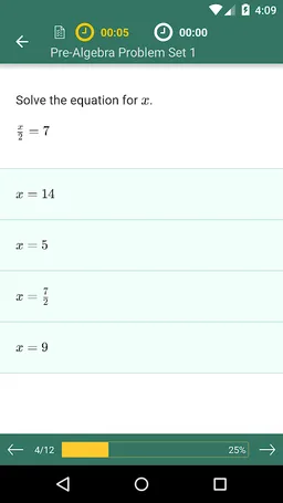 Pre-Algebra Practice & Prep screenshot 7