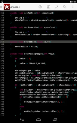 Anacode IDE Android/C/C++/JAVA screenshot 9