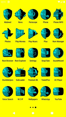 Wicked Cyan Icon Pack ✨Free✨ screenshot 21