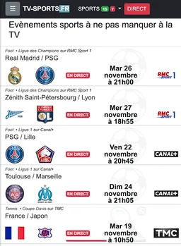 Programme TV Sport screenshot 6