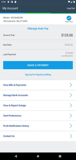 Eversource Energy screenshot 1