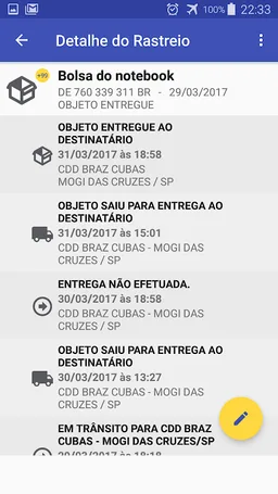 Rastreio de Encomendas - Fácil screenshot 4