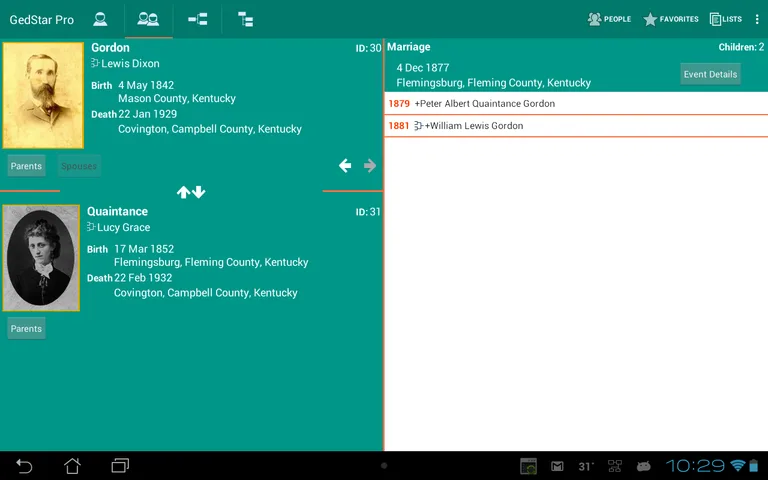 GedStar Pro Genealogy Viewer screenshot 3