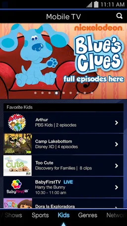 Mobile TV screenshot 9