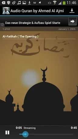 Audio Quran by Ahmed Al Ajmi screenshot 2