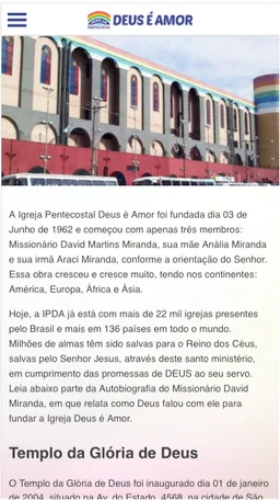 DEUS É AMOR screenshot 3