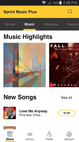 Sprint Music Plus screenshot 6