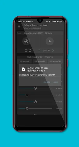 Mega Servo control screenshot 3