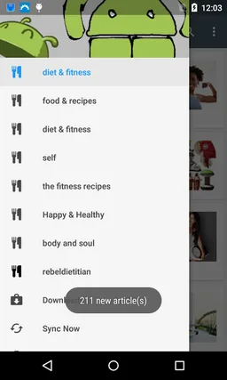 Eat Well Train Well screenshot 1