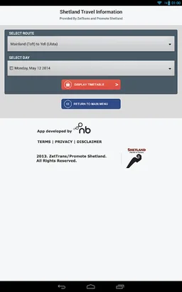 Shetland Travel Information screenshot 13