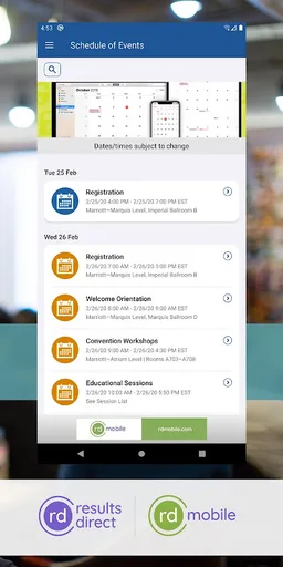 COST Events screenshot 3