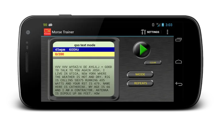 Morse Trainer for Ham Radio screenshot 11