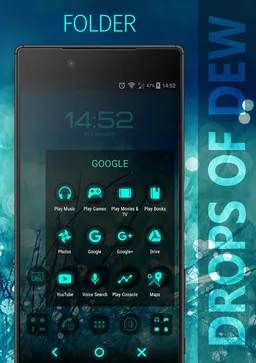 DROPS OF DEW Xperia Theme screenshot 5
