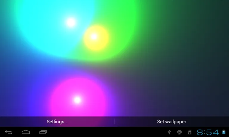 Atomic Live Wallpaper FREE screenshot 10