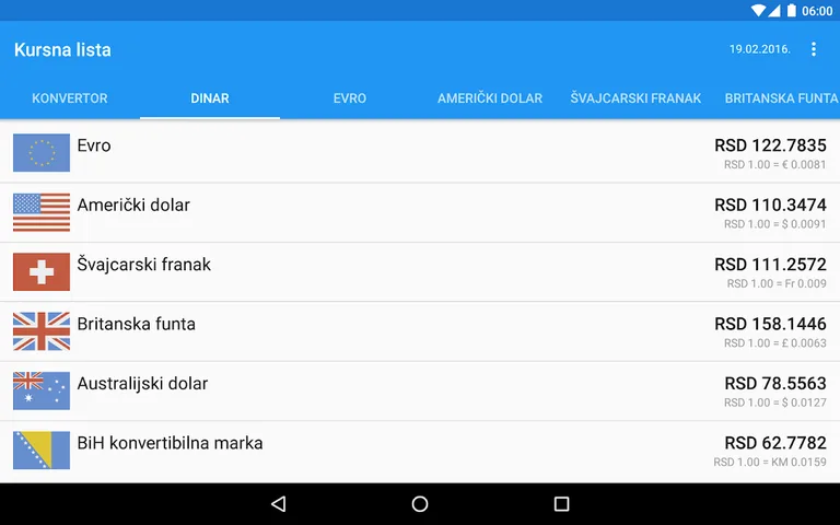 Kursna Lista screenshot 5