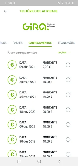 Gira. Bicicletas de Lisboa screenshot 3