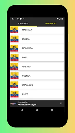 Radio Ecuador - Radio Ecuador FM + Internet Radio screenshot 13