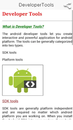 Learn Android screenshot 4