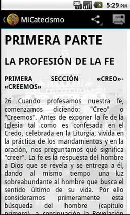 miCatecismo Catecismo Católico screenshot 3