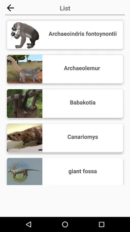 Extinct animals, endangered species! Rare animals screenshot 8