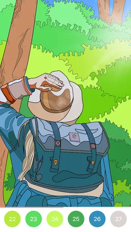 Tap Coloring Lite - Color book screenshot 1