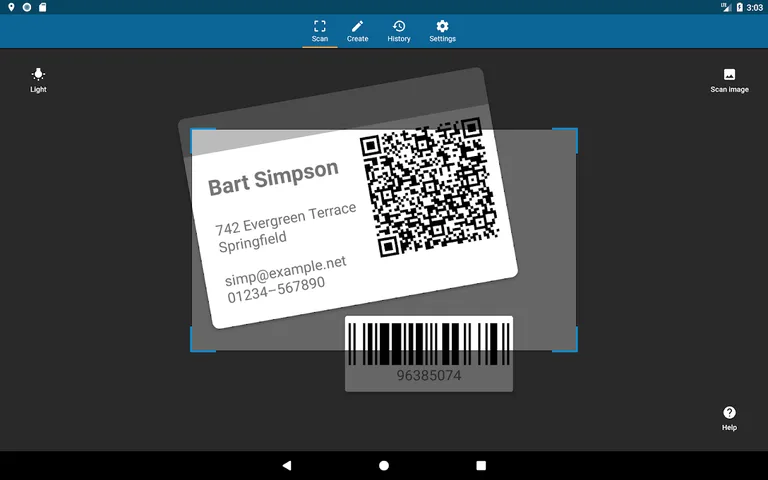 QRbot: QR code reader and barcode reader screenshot 9