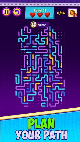 Arrows Lace Puzzle screenshot 2