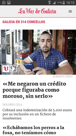 La Voz de Galicia screenshot 2