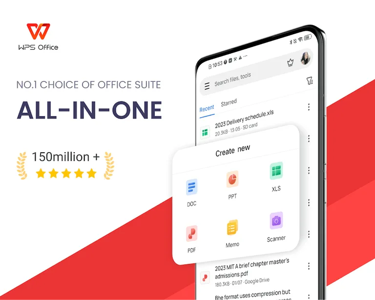 WPS Office-PDF,Word,Sheet,PPT screenshot 1