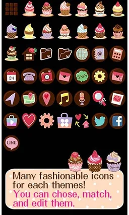 ★FREE THEMES★Cuppycakes screenshot 1