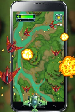 Iron Sky Force - Space shooting game screenshot 1