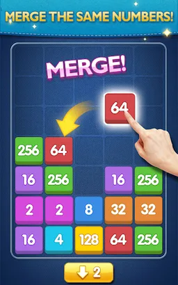 Merge Games-2048 Puzzle screenshot 3