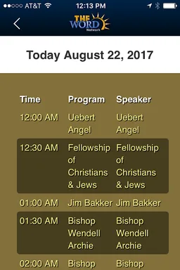 The Word Network App screenshot 1