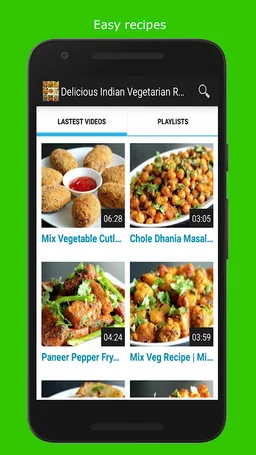 Delicious Indian Vegetarian Re screenshot 2